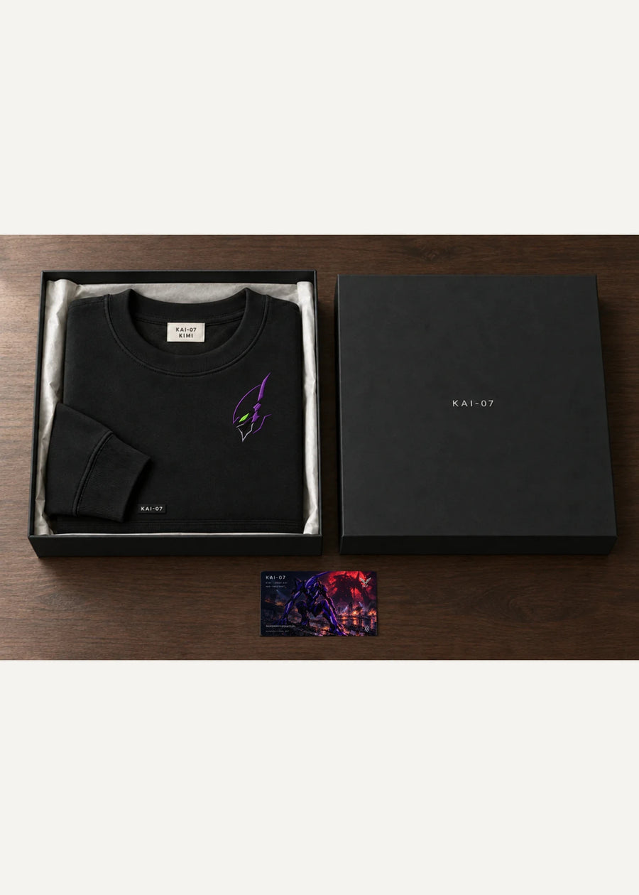 KIMI men's sweatshirt — Packaging