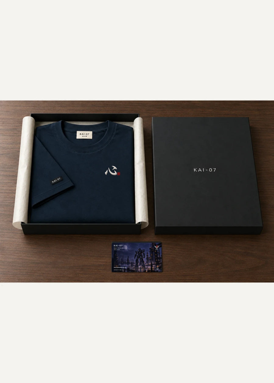 SHIN men's T-shirt — Packaging