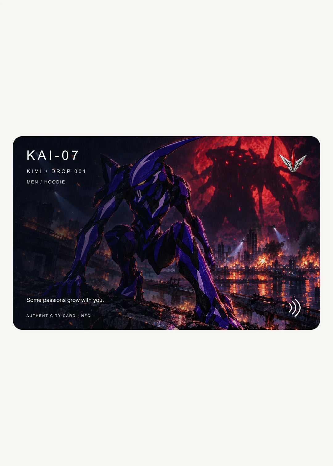 KIMI men’s hoodie — story card