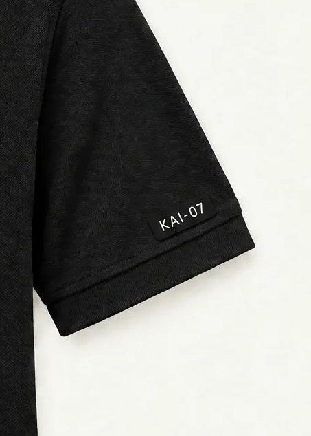 KIMI men's polo — KAI-07 label