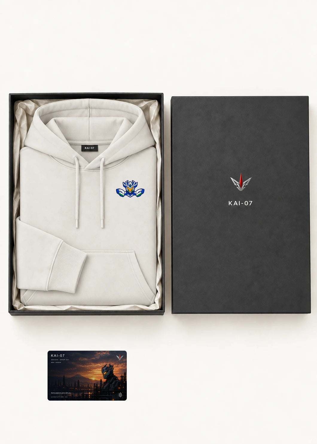 ORIGIN men’s hoodie — packaging
