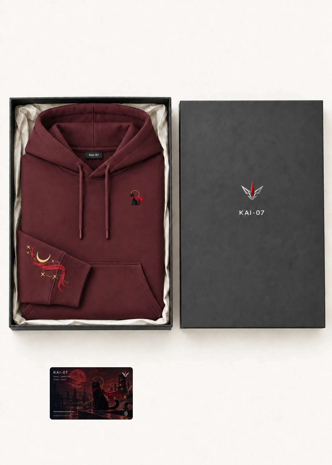 RAGÚ women’s hoodie — packaging