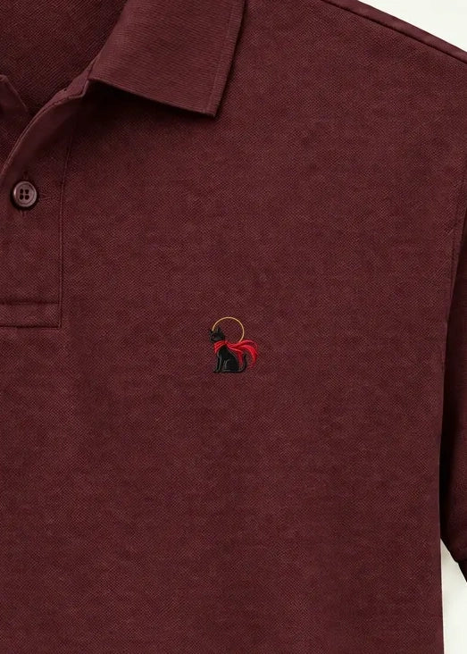 RAGÚ men's polo — Embroidery