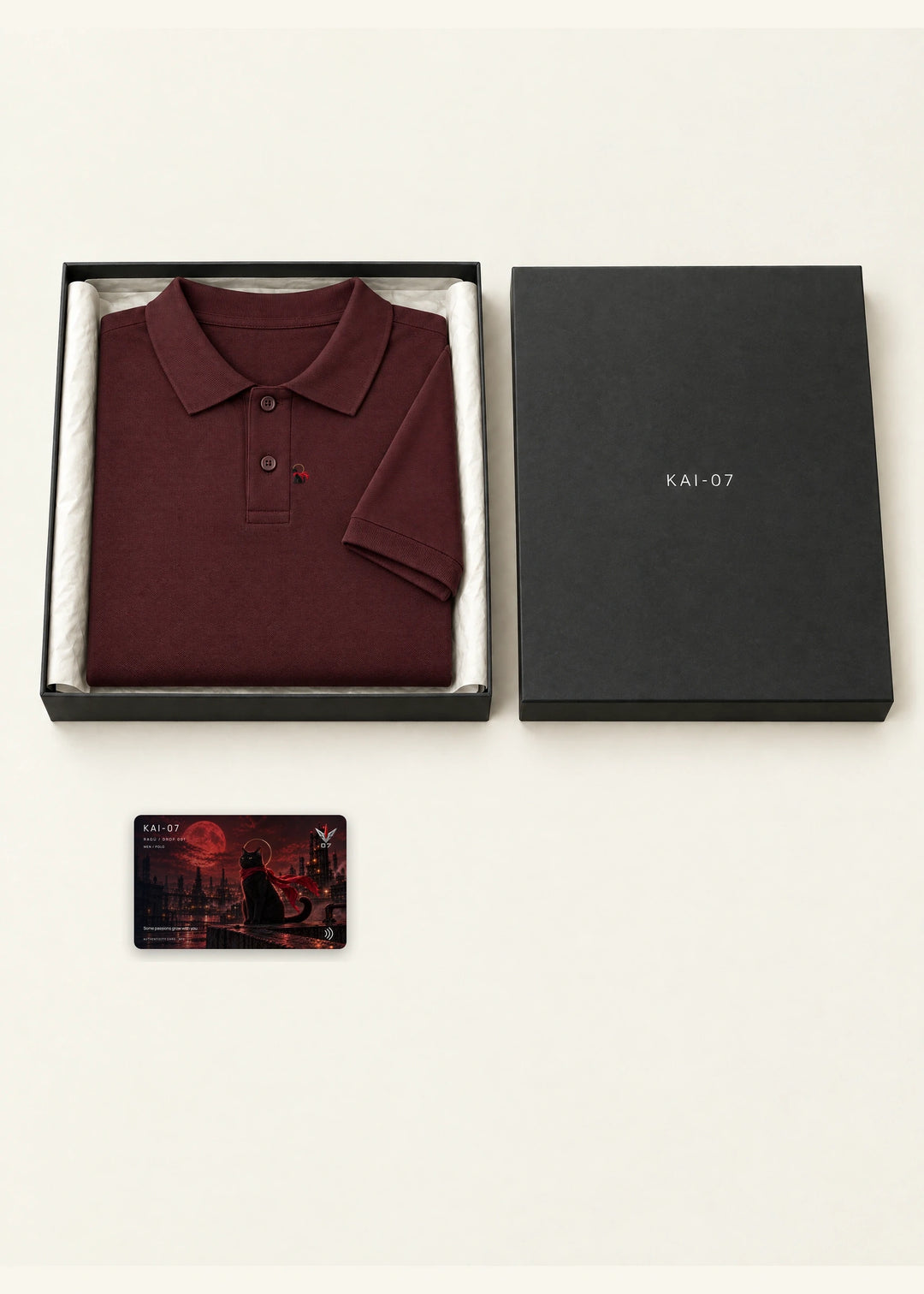 RAGÚ men's polo — Packaging