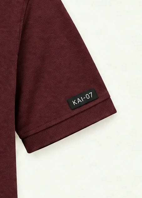 RAGÚ men's polo — KAI-07 label
