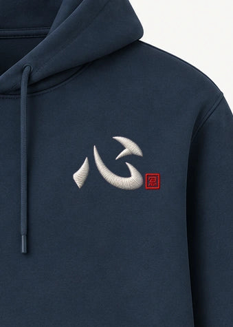 SHIN men’s hoodie — embroidery