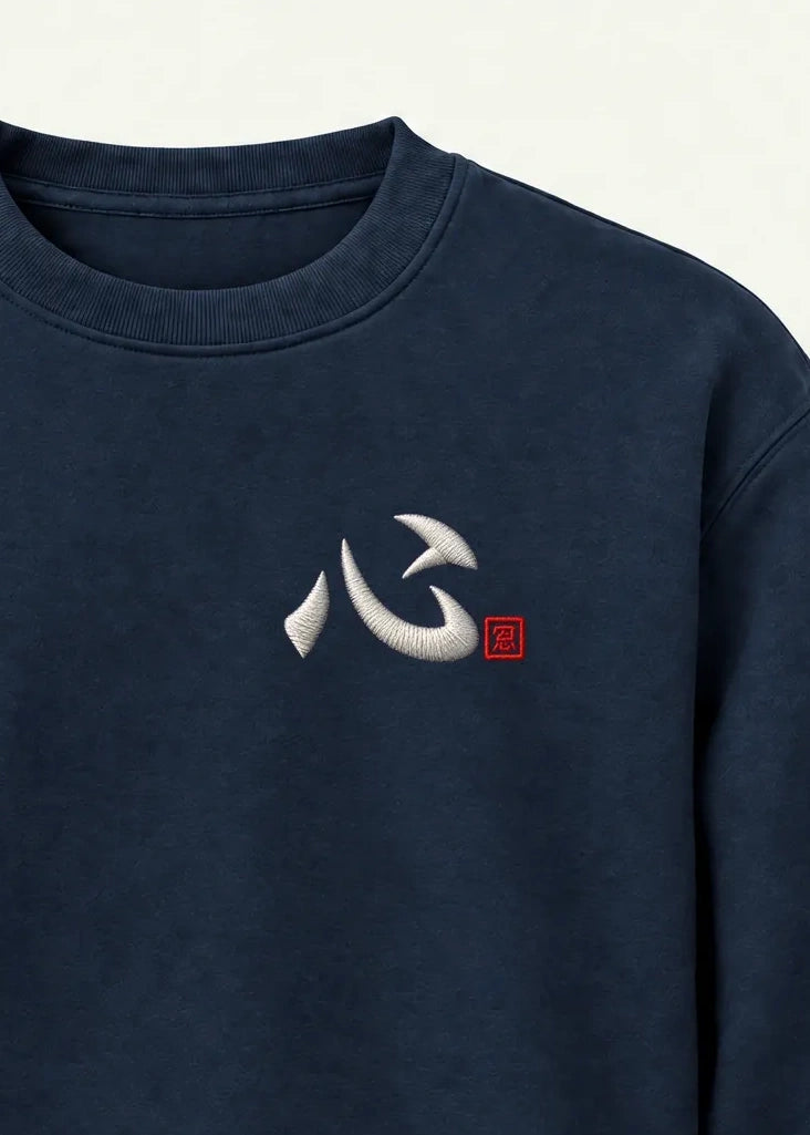 SHIN men's sweatshirt — Embroidery