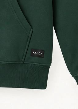 UNIT-07 women’s hoodie — sleeve label