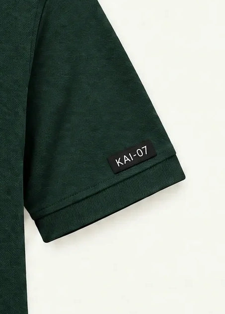 UNIT-07 women's polo — KAI-07 label